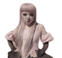 Staring Jazmin Bean Sticker