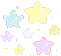 Stars Pastel Sticker