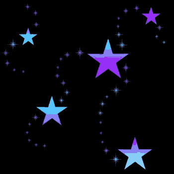 Stars Purple Stars GIF