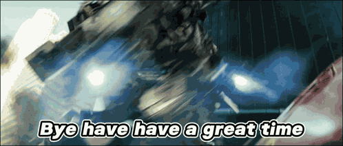 Starscream Bye Have A Good Time GIF