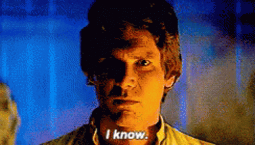 Starwars Iknow GIF