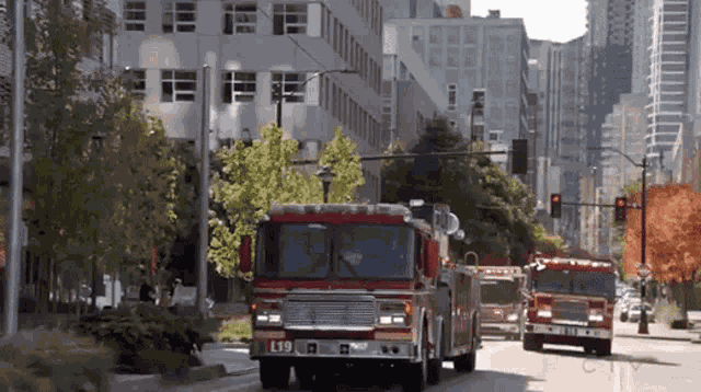 Station19 Fire Trucks GIF