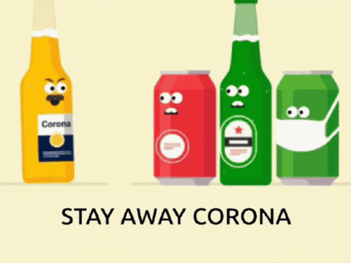 Stay Away Corona GIF