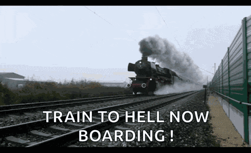 Steam Train GIF