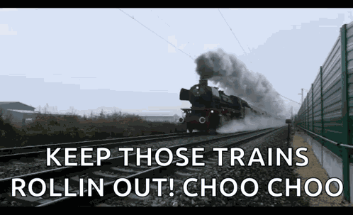 Steam Train GIF