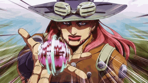 Steel Ball Run Gyro Zeppeli GIF