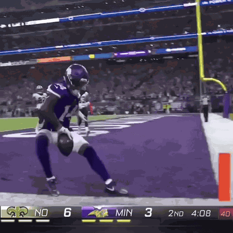 Stefon Diggs Vikings GIF