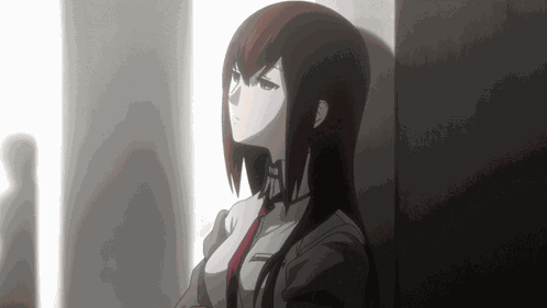 Steins Gate Kurisu Makise GIF