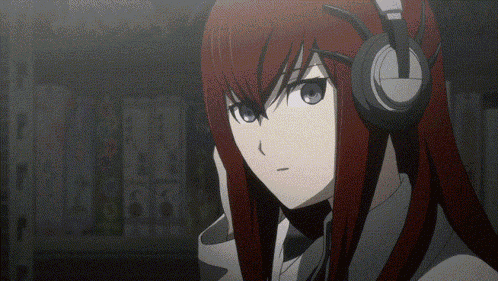 Steins Gate Makise GIF