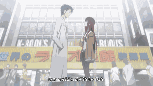 Steins Gate Okabe Rintaro GIF