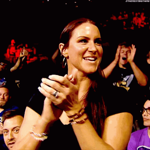 Stephanie Mc Mahon Clap GIF