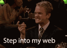 Stepintomyweb Barney GIF