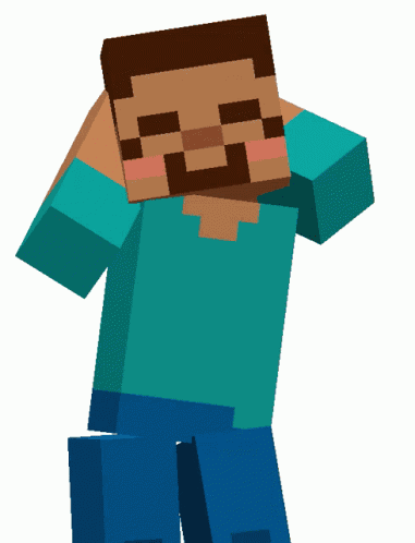 Steve Minecraft GIF