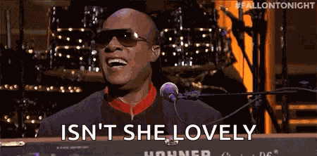 Stevie Wonder Piano GIF
