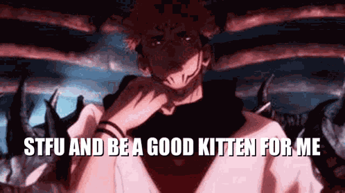 Stfu Sukuna GIF