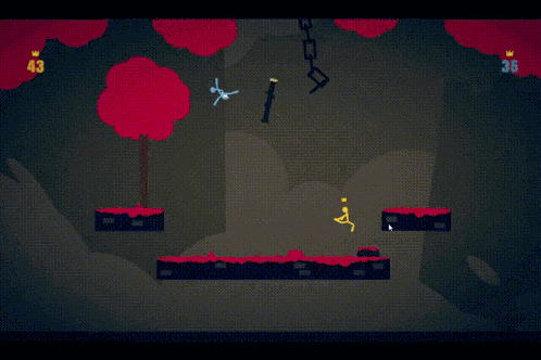 Stick Fight Stick Figure GIF