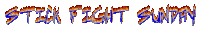 Stick Fight Sunday Meme Sticker
