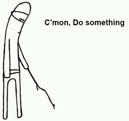 Stick Figure Do Something GIF