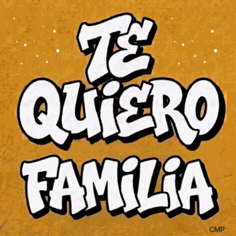 Sticker Te Quiero Familia Saludos Cmpbycosart GIF