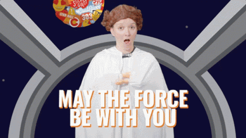 Stickergiant May The Force Be With You GIF