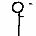 Stickman Spinning GIF