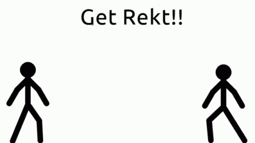 Stickmen Fighting Get Rekt GIF