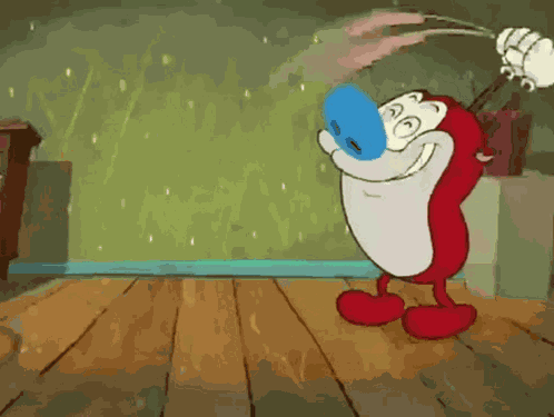 Stimpy Happy Happy Joy Joy GIF
