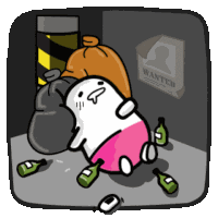 Stinking Soused Sticker