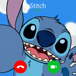 Stitch Call Me GIF