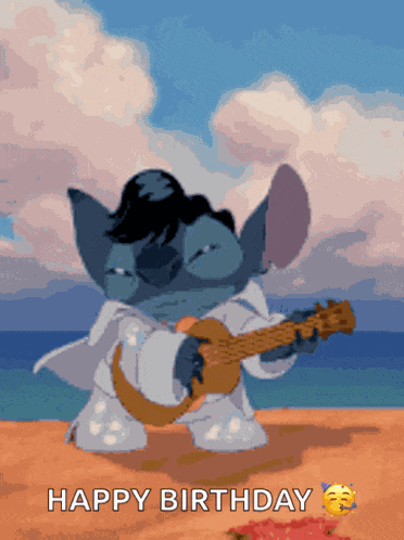 Stitch Elvis GIF