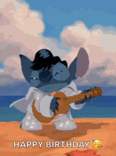 Stitch Elvis GIF