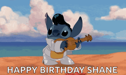 Stitch Guitar GIF
