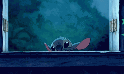 Stitch No Thanks GIF