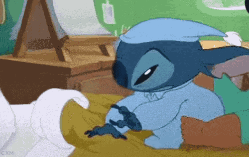 Stitch Sleepy GIF