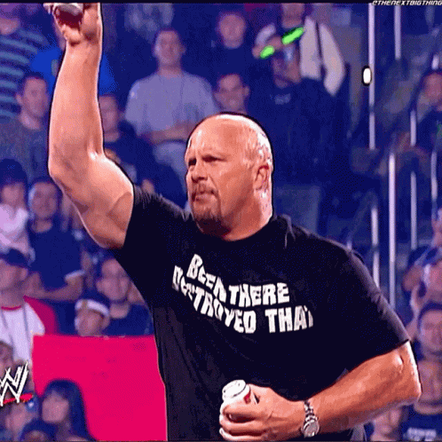 Stone Cold Steve Austin Beer Bash GIF
