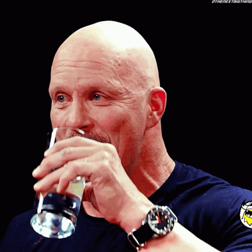 Stone Cold Steve Austin Drink GIF