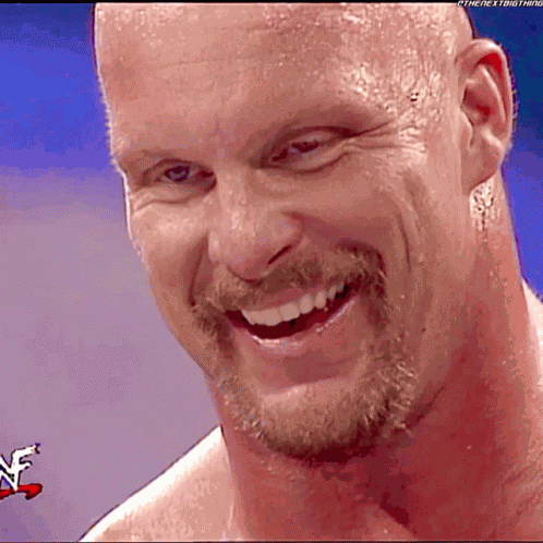 Stone Cold Steve Austin Smile GIF