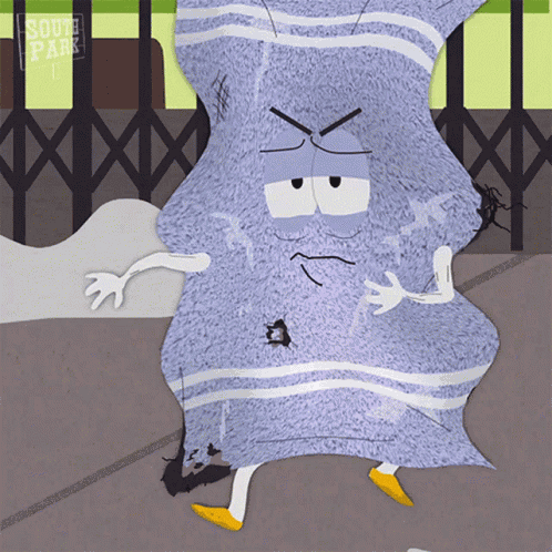 Stop Filming Towelie GIF