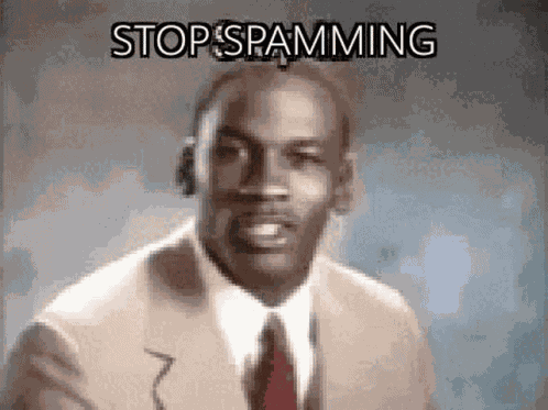 Stop Spamming GIF