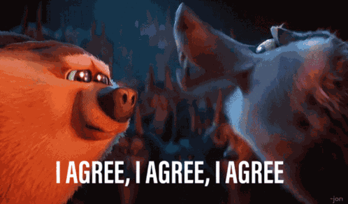 Storks Wolves GIF