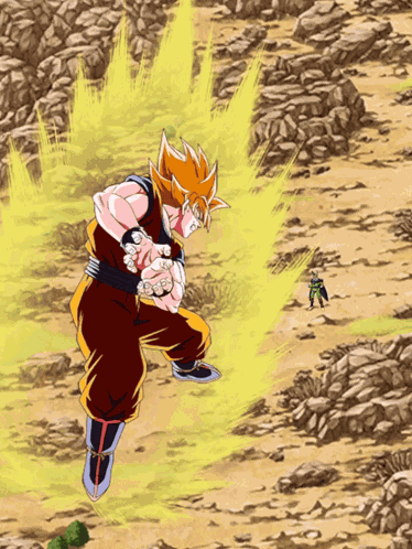 Str Super Saiyan Goku Super Saiyan Gohan Youth Warriors Entrusted With Earths Fate GIF