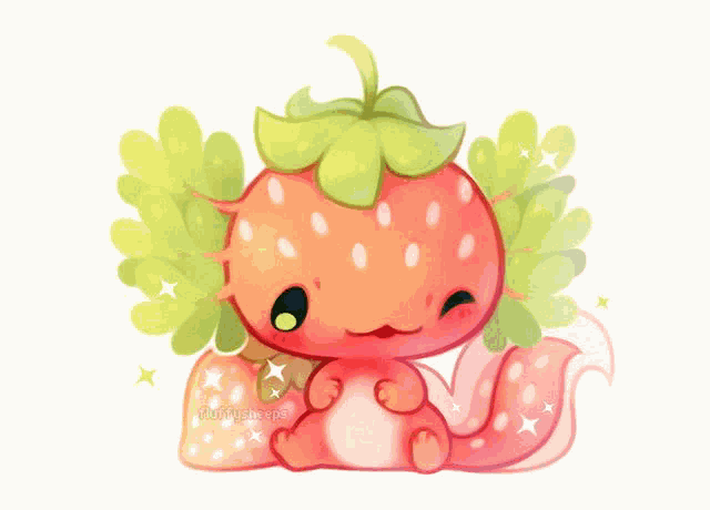 Strawberryaxolotlandothercutethings Meme