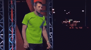 Streaking American GIF