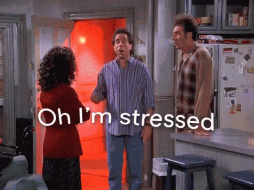 Stressed Jerry Seinfeld GIF