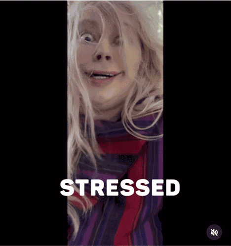 Stressed Stressed Out GIF