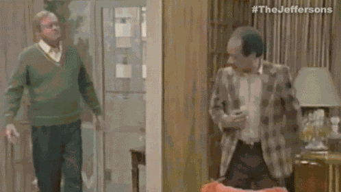 Strutting George Jefferson GIF