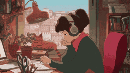 Student Studying GIF