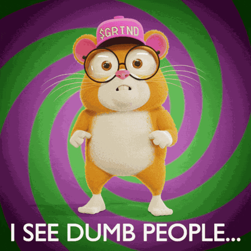 Stupid Hamster GIF