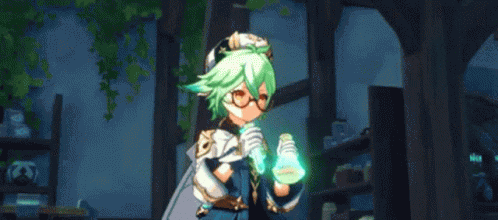 Sucrose Genshin GIF