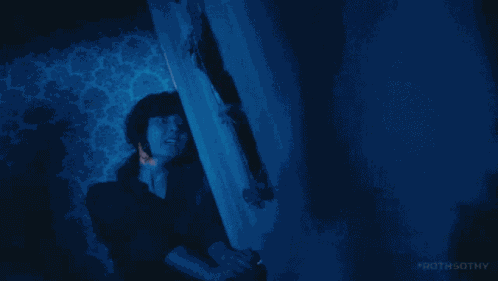 Suddenly In Dark Night 1981 GIF